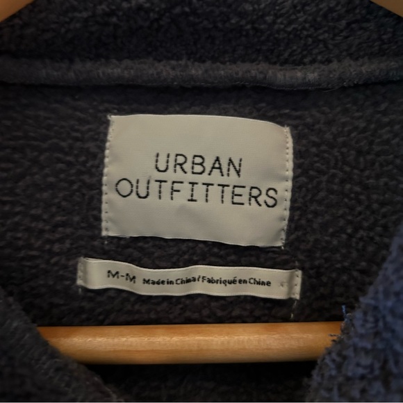 Urban Outfitters Track Meet Half-Zip Fleece Shirt. Size Medium. - Picture 4 of 11